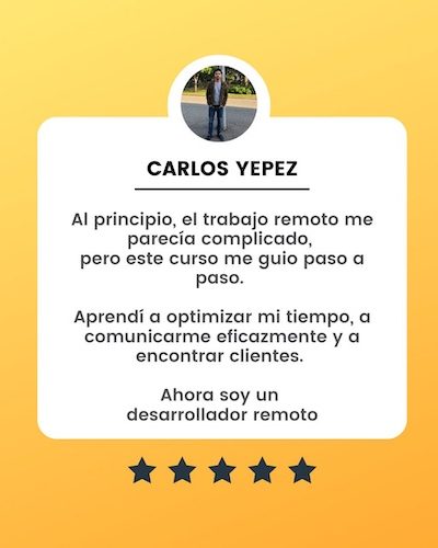 Testimonios - Trabajo Remoto - 3